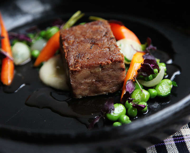 Pressed confit duck