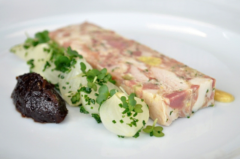 Chicken & Smoked Ham Hock Terrine