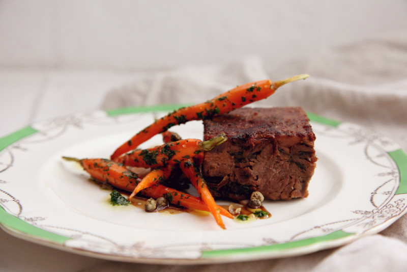 Pressed Beef with Caramelised Onion