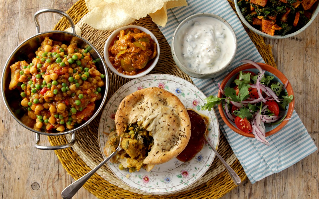 Tom’s Pies Spiced Cauliflower, Lentil & Spinach (V)- TURNING VEGAN WINTER 2019