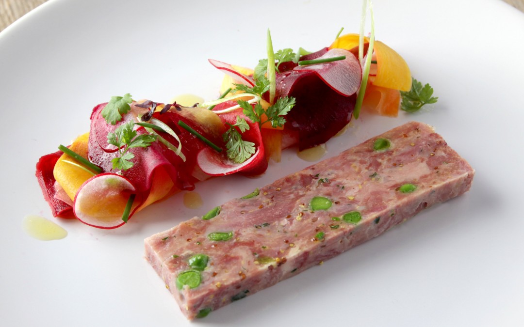 Ham Hock and Pea Terrine