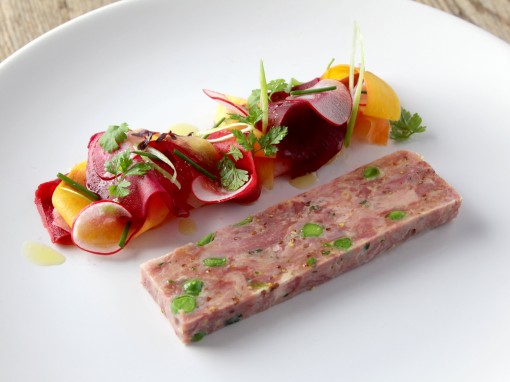 Ham Hock and Pea Terrine