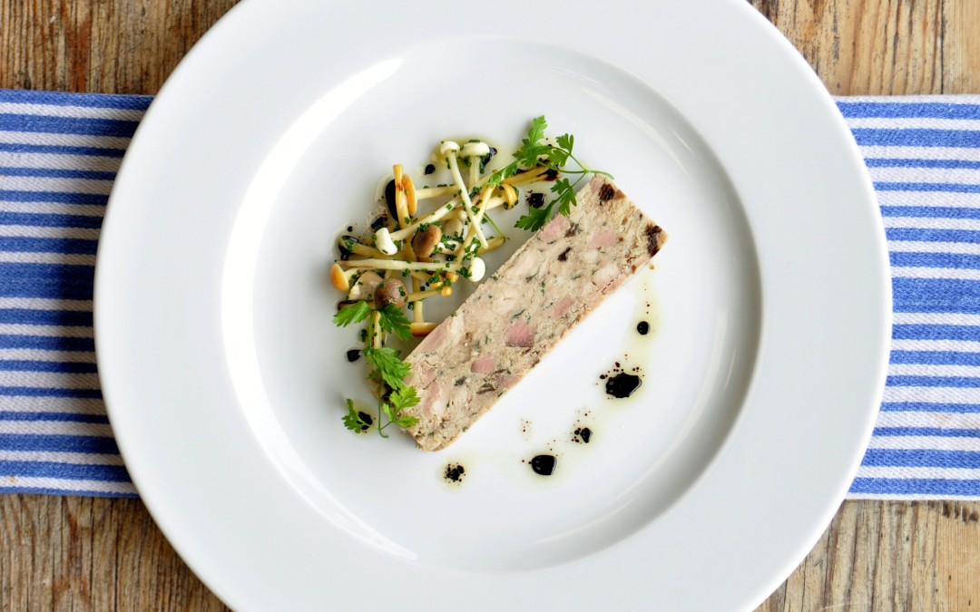 Chicken, Smoked Duck and Wild Mushroom Terrine