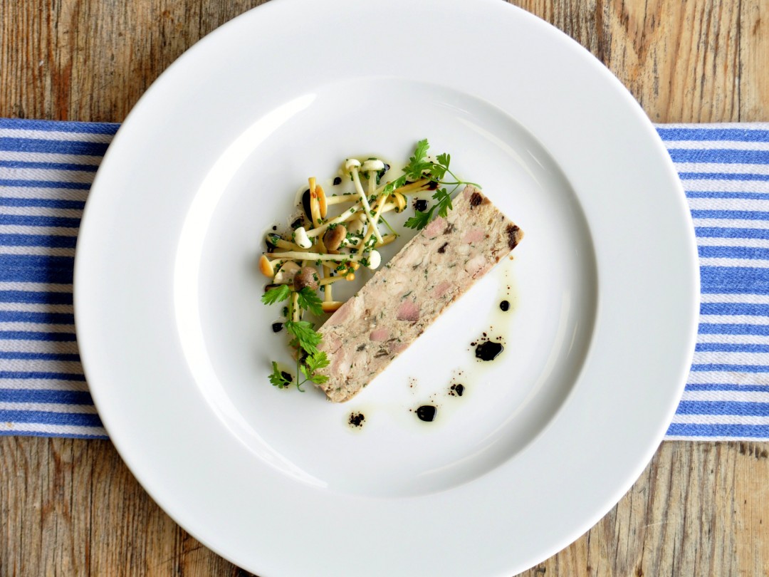 Chicken, Smoked Duck and Wild Mushroom Terrine - Little and Cull