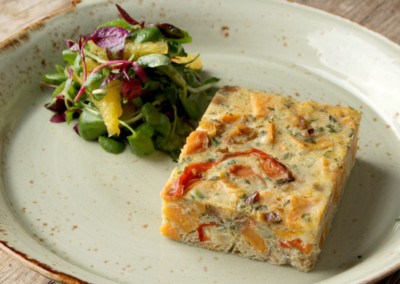 Sweet Potato & Red Pepper Frittata