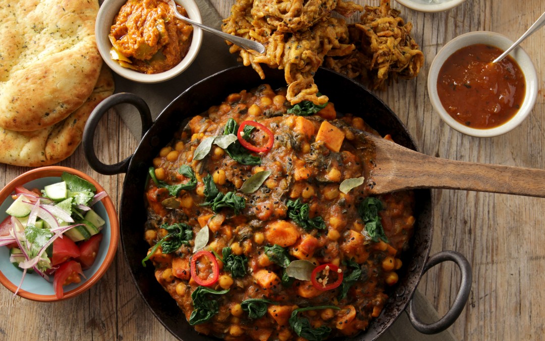 Chickpea & Sweet Potato Curry (VG)