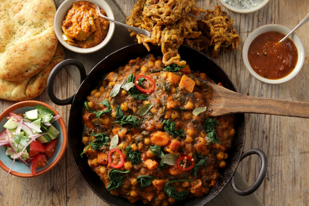 Chickpea & Sweet Potato Curry (VG)