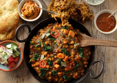 Chickpea & Sweet Potato Curry (VG)