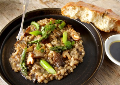 Wild Mushroom, Spelt & Pearl Barley Risotto