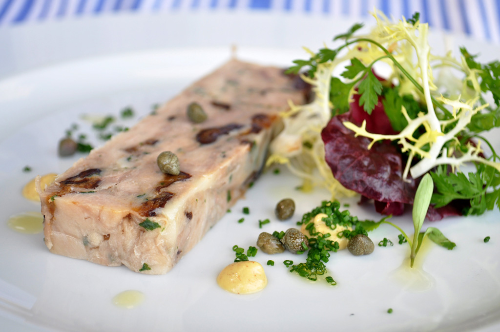 Slow-Cooked Pork Belly & Prune Terrine