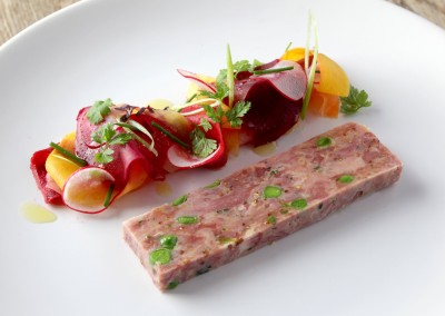 Ham Hock and Pea Terrine